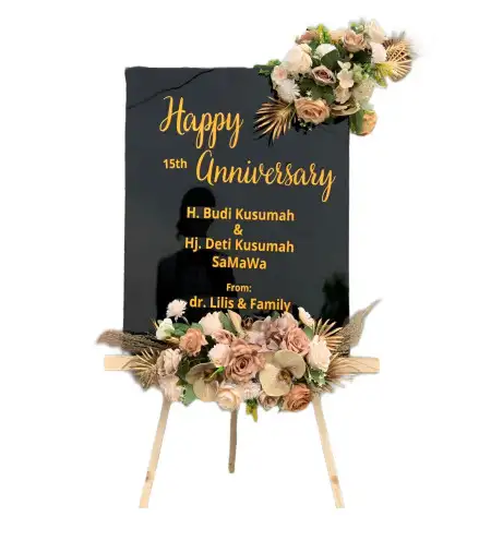 Papan Bunga Akrilik Setupatok